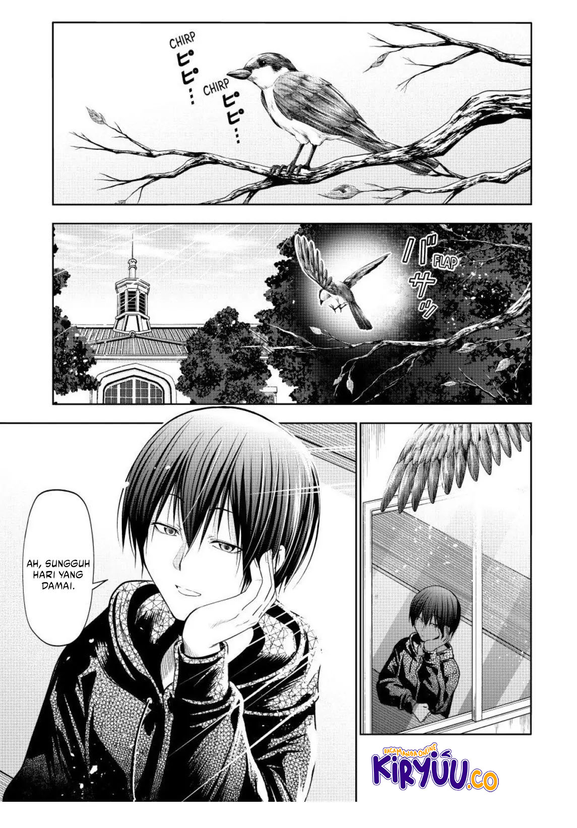 Komik Grand Blue Chapter 104 gambar 1