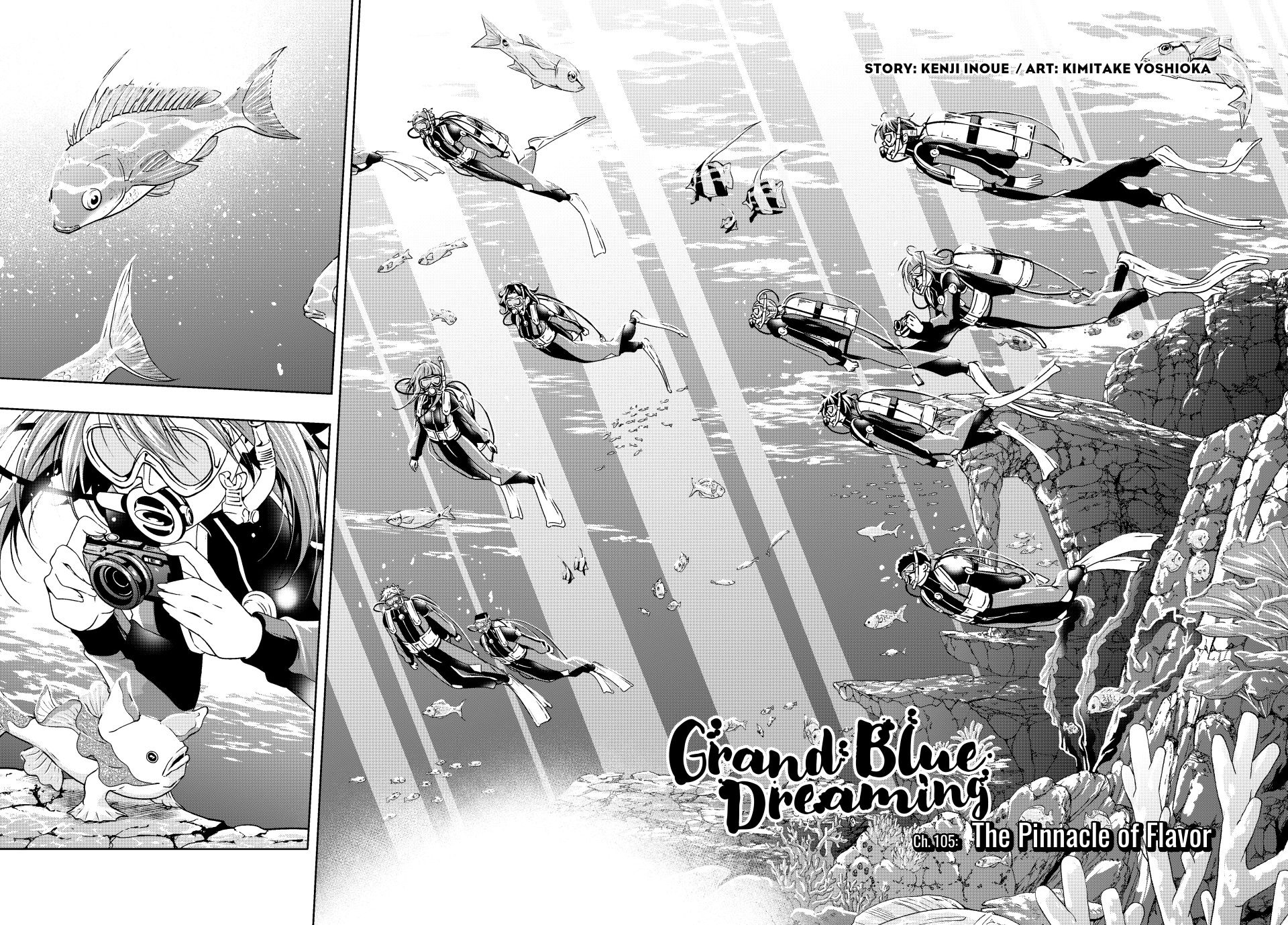 Manga Grand Blue Chapter 105 gambar 2