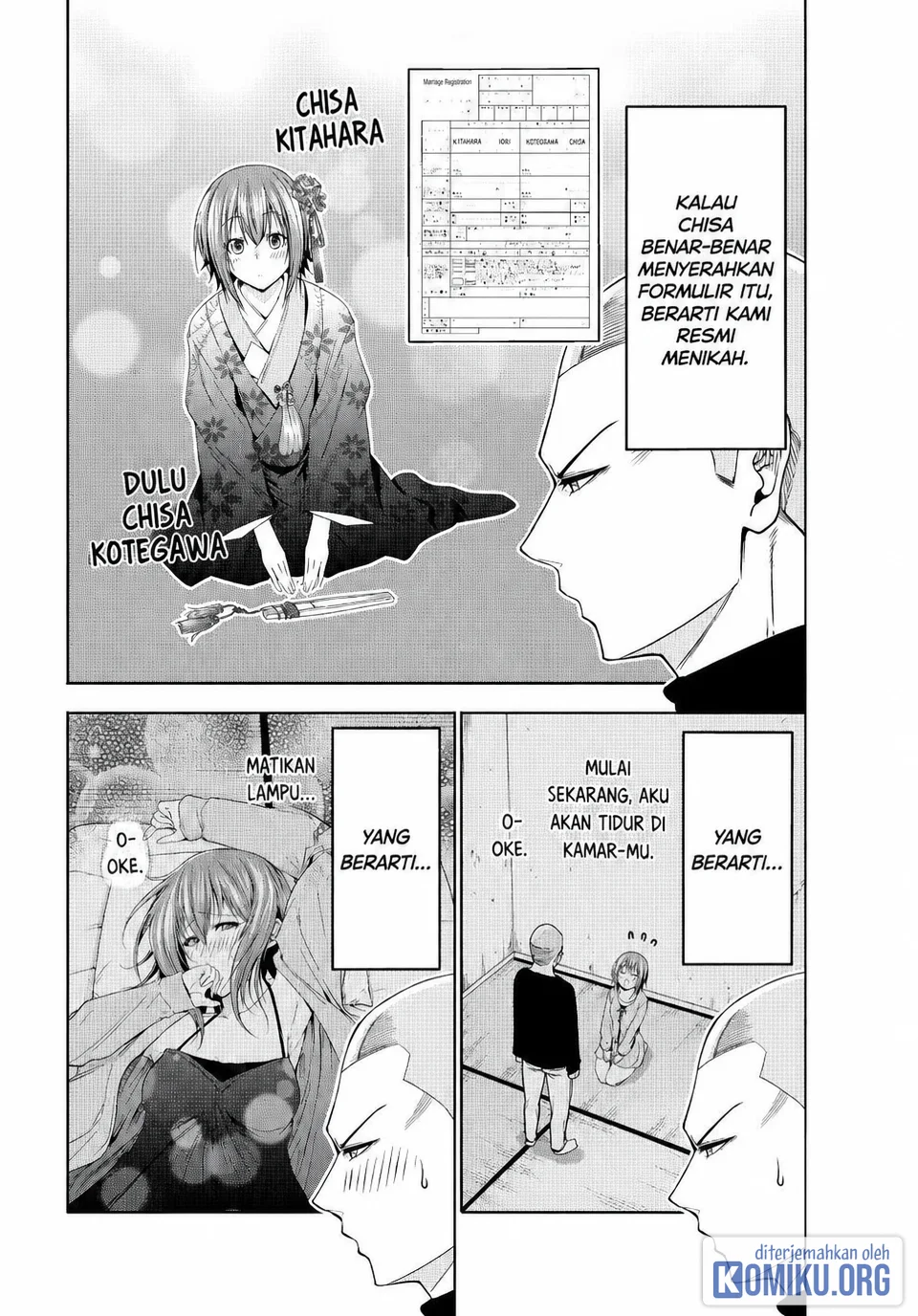 Manga Grand Blue Chapter 112 gambar 2