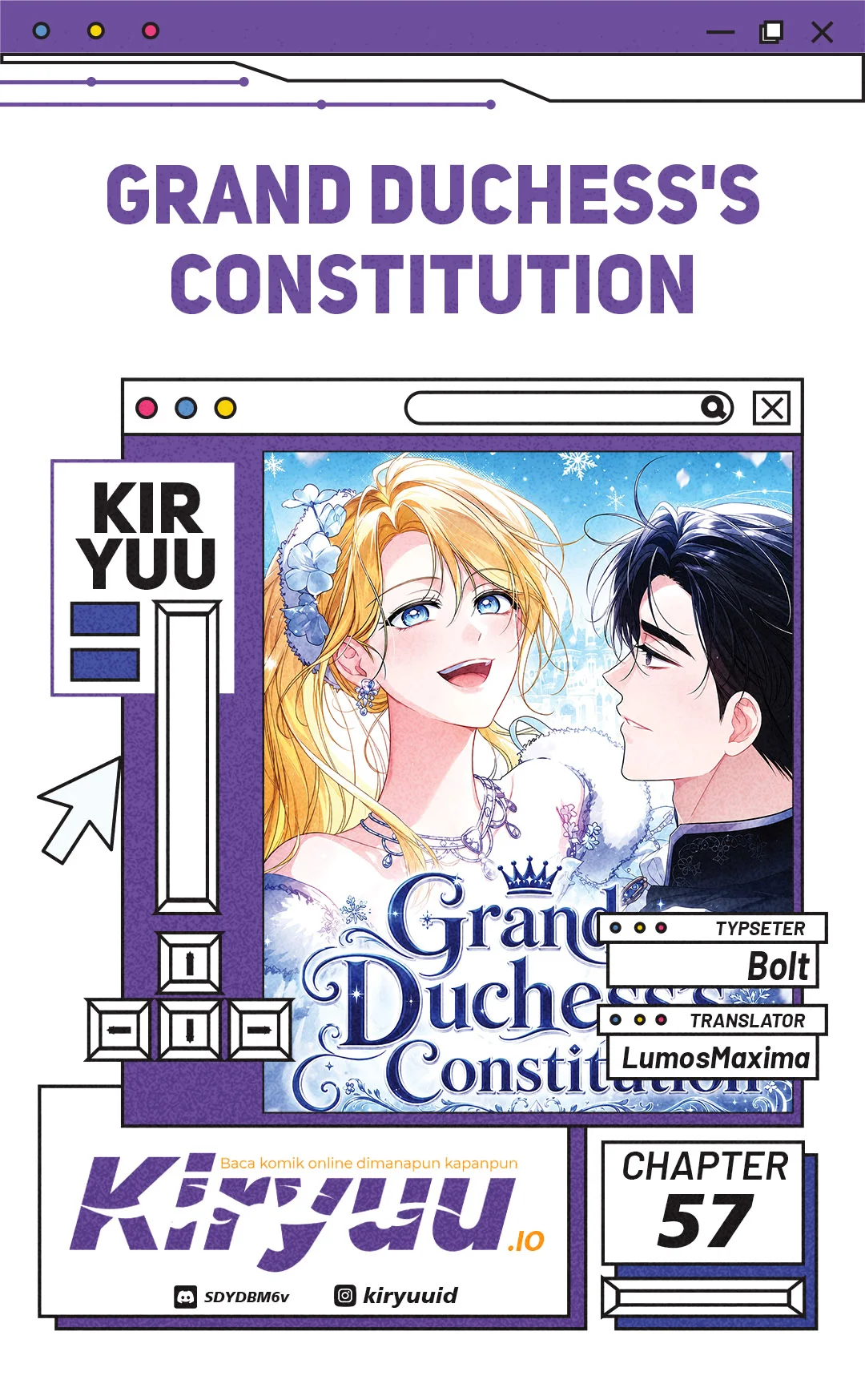 Komik Grand Duchess’s Constitution Chapter 57 gambar 1
