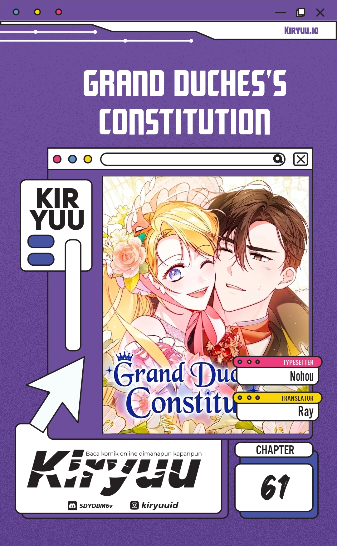 Manhwa Grand Duchess’s Constitution Chapter 61 gambar 2