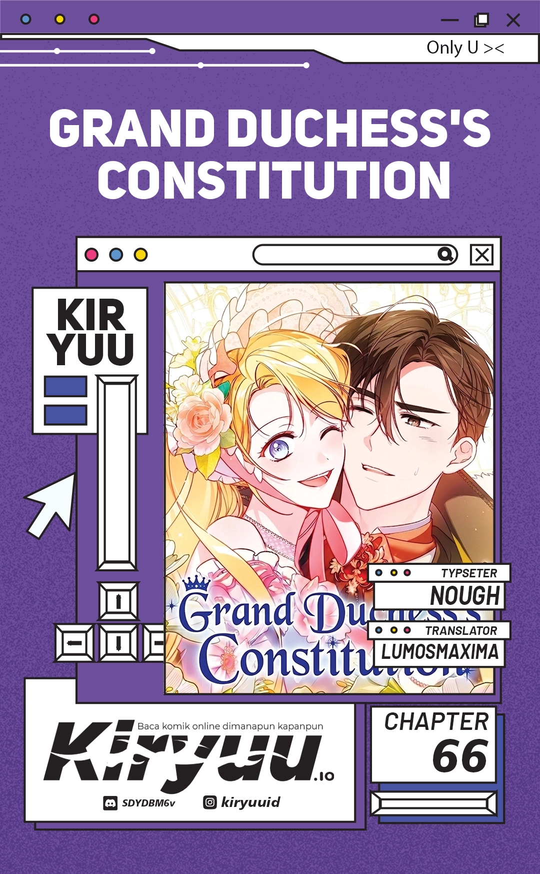 Komik Grand Duchess’s Constitution Chapter 66 gambar 1