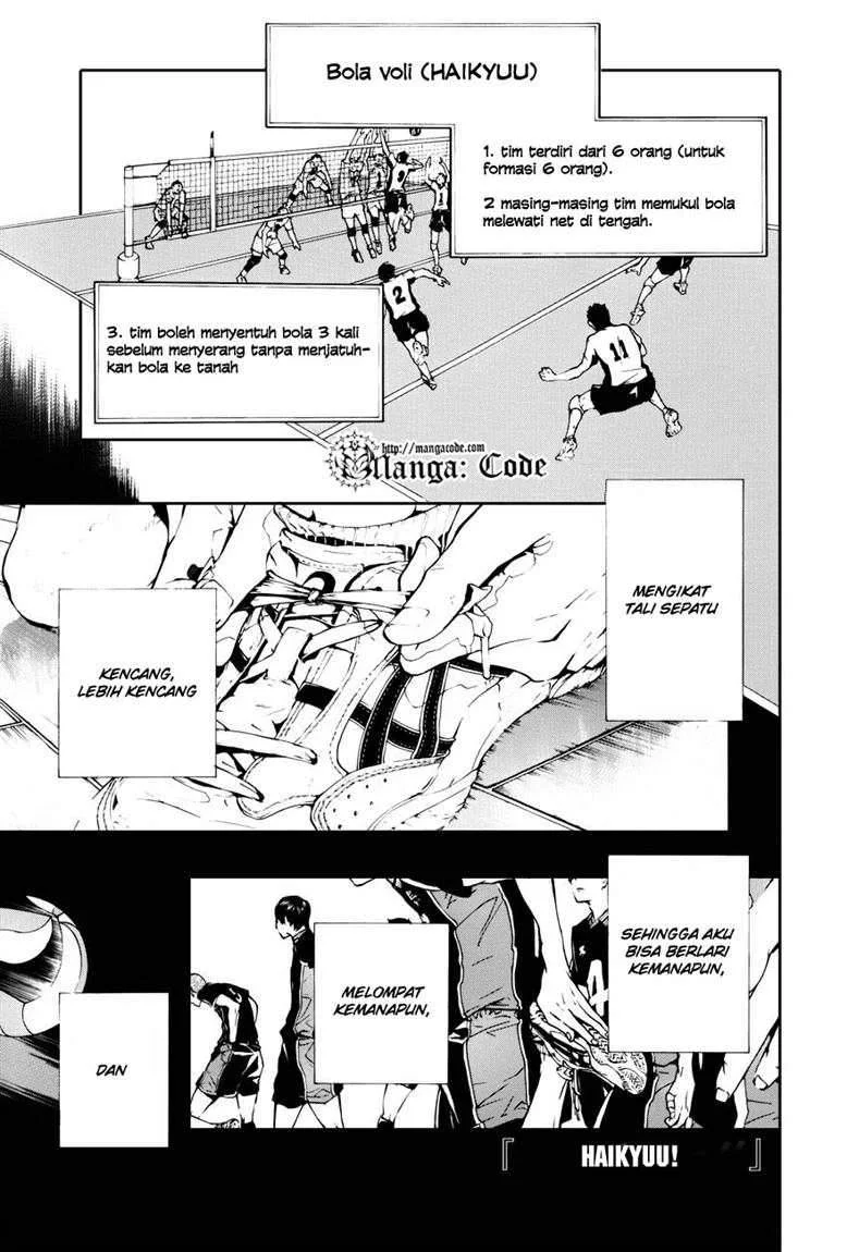 Manga Haikyuu!! Chapter 1 gambar 2