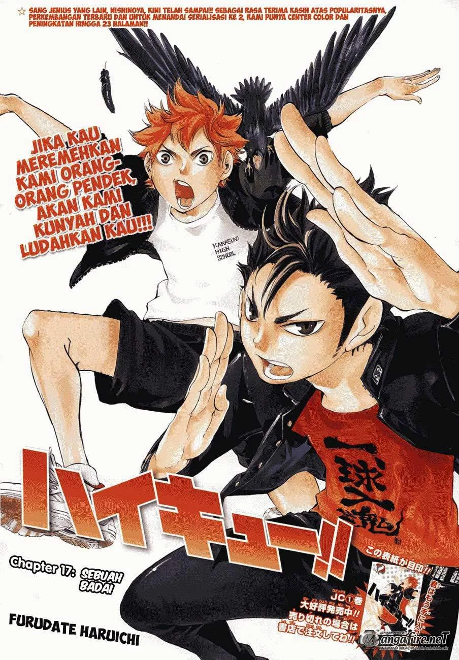 Manga Haikyuu!! Chapter 17 gambar 2