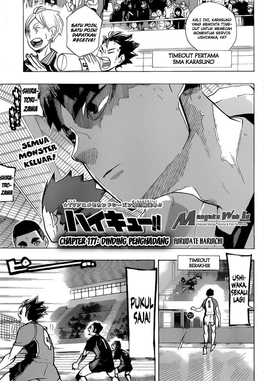 Komik Haikyuu!! Chapter 177 gambar 1