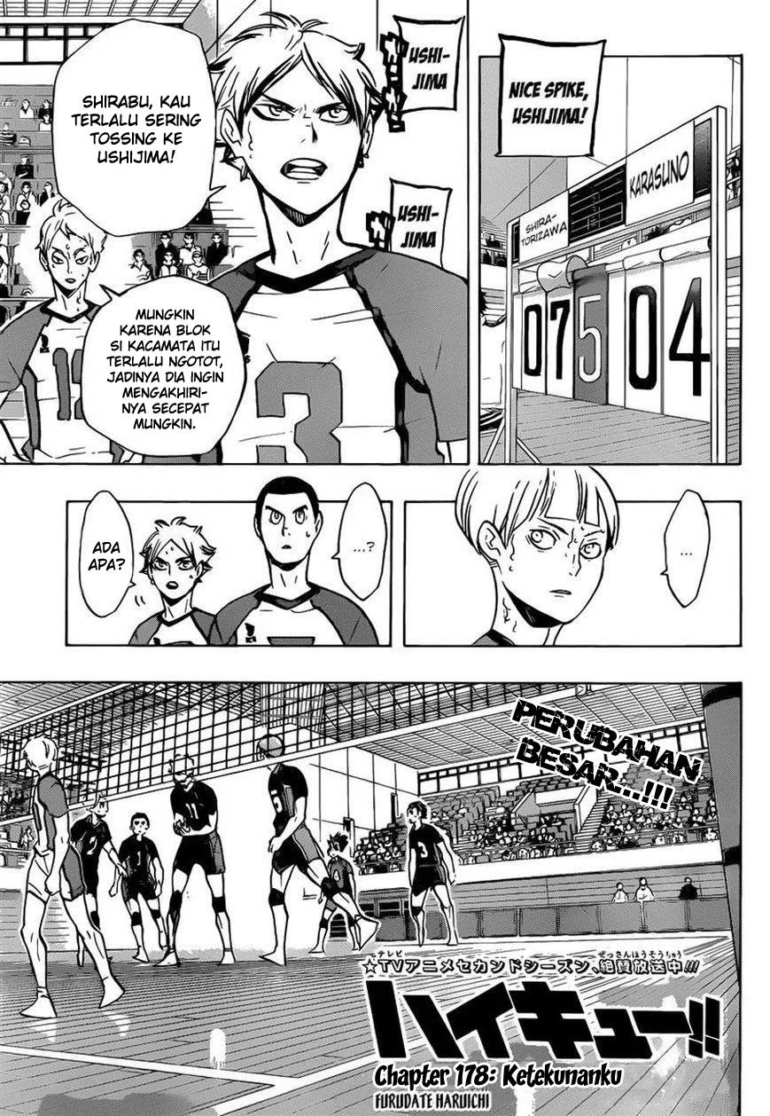 Komik Haikyuu!! Chapter 178 gambar 1