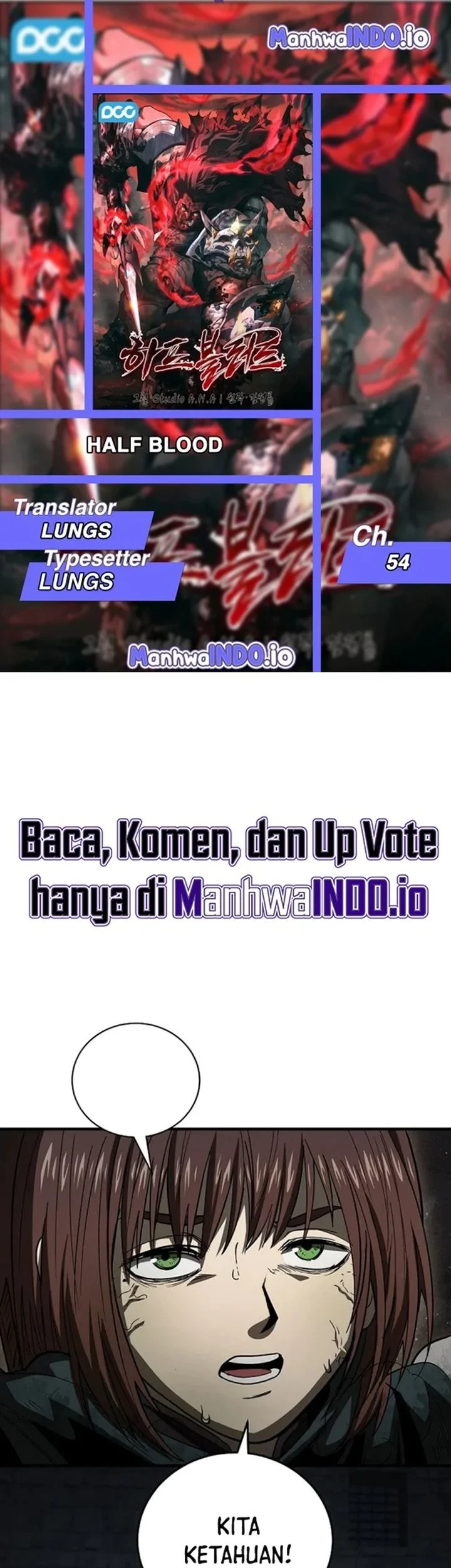 Komik Half blood Chapter 54 gambar 1