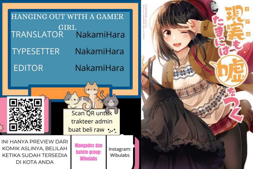 Komik Hanging Out with a Gamer Girl Chapter 155 gambar 1