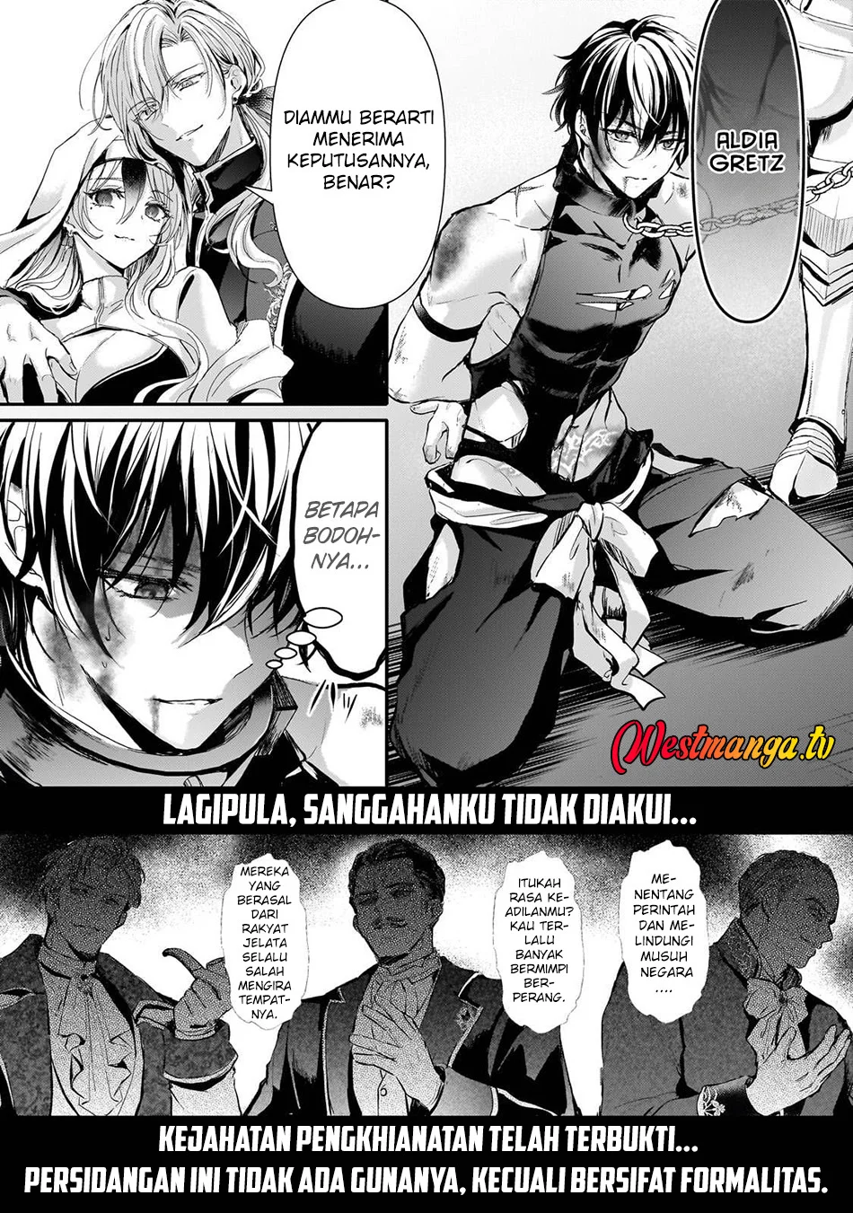 Hangyakusha to Shite Oukoku de Shokei Sareta Kakure Saikyou Kishi Chapter 1 Gambar 3
