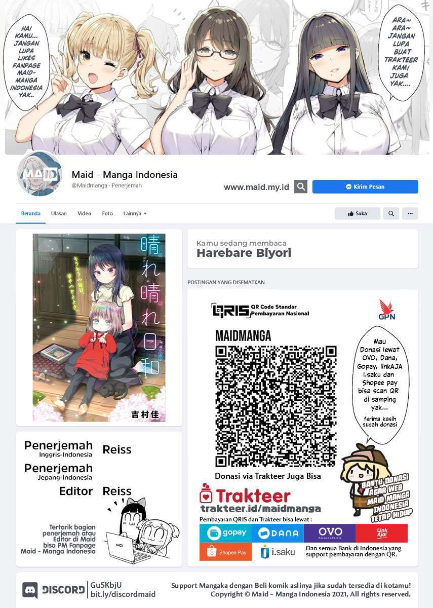 Komik Harebare Biyori Chapter 2 gambar 1