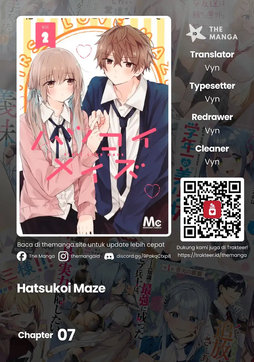 Komik Hatsukoi Maze Chapter 7 gambar 1