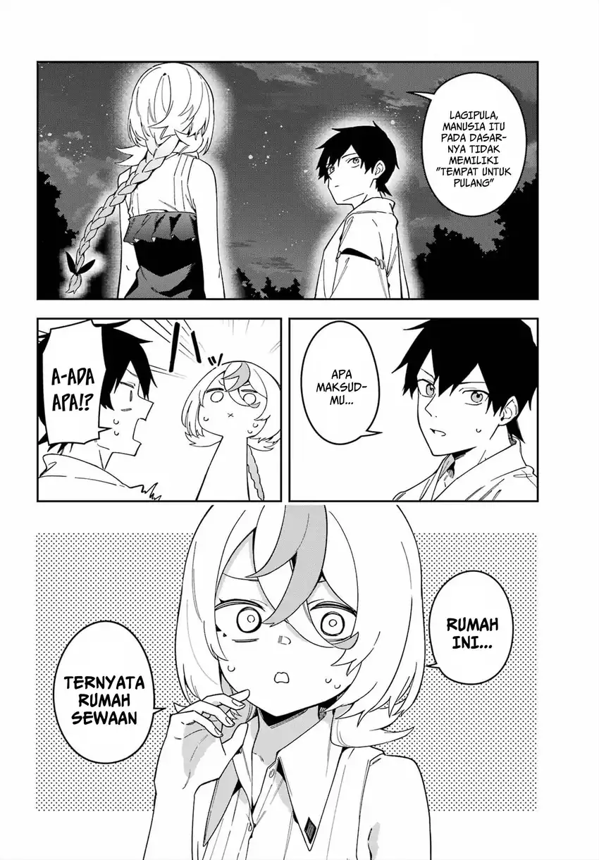 Manga Hatsukoi no Majo kara Tanomareta Shigoto wa, Kanojo ga Shinu made no Junbi datta. Chapter 4 gambar 2