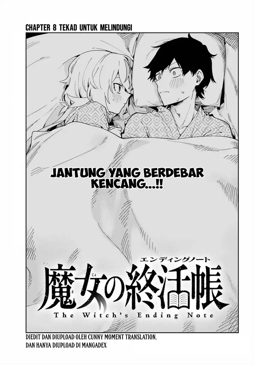 Komik Hatsukoi no Majo kara Tanomareta Shigoto wa, Kanojo ga Shinu made no Junbi datta. Chapter 8 gambar 1