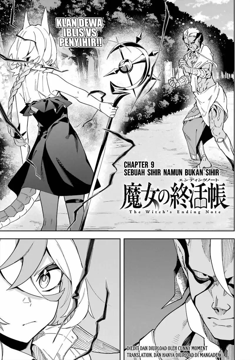 Komik Hatsukoi no Majo kara Tanomareta Shigoto wa, Kanojo ga Shinu made no Junbi datta. Chapter 9 gambar 1