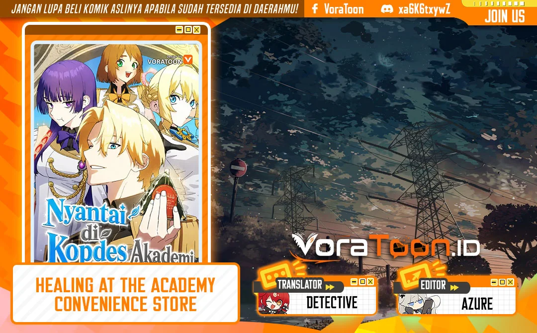 Komik Healing at the Academy Convenience Store Chapter 8 gambar 1