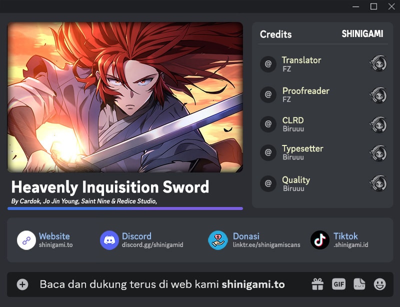 Komik Heavenly Inquisition Sword Chapter 126 gambar 1