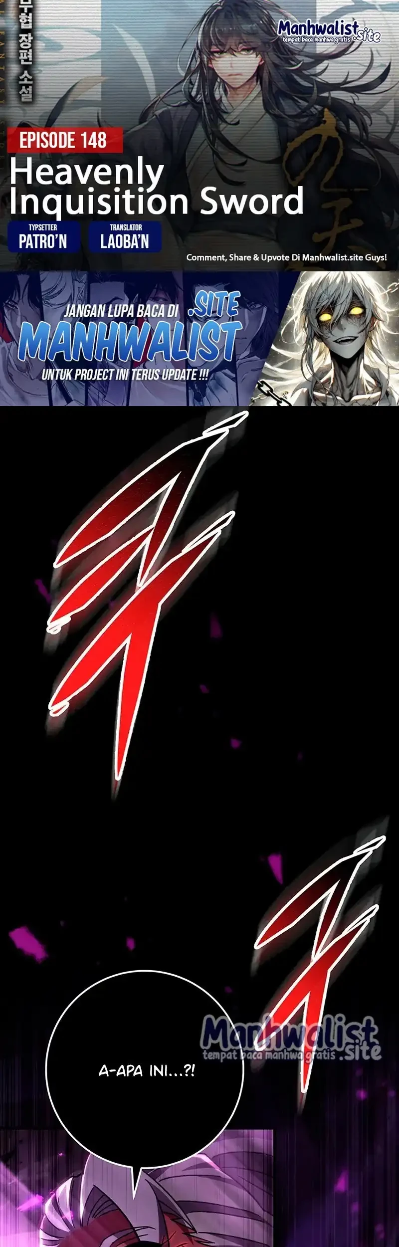Komik Heavenly Inquisition Sword Chapter 148 gambar 1