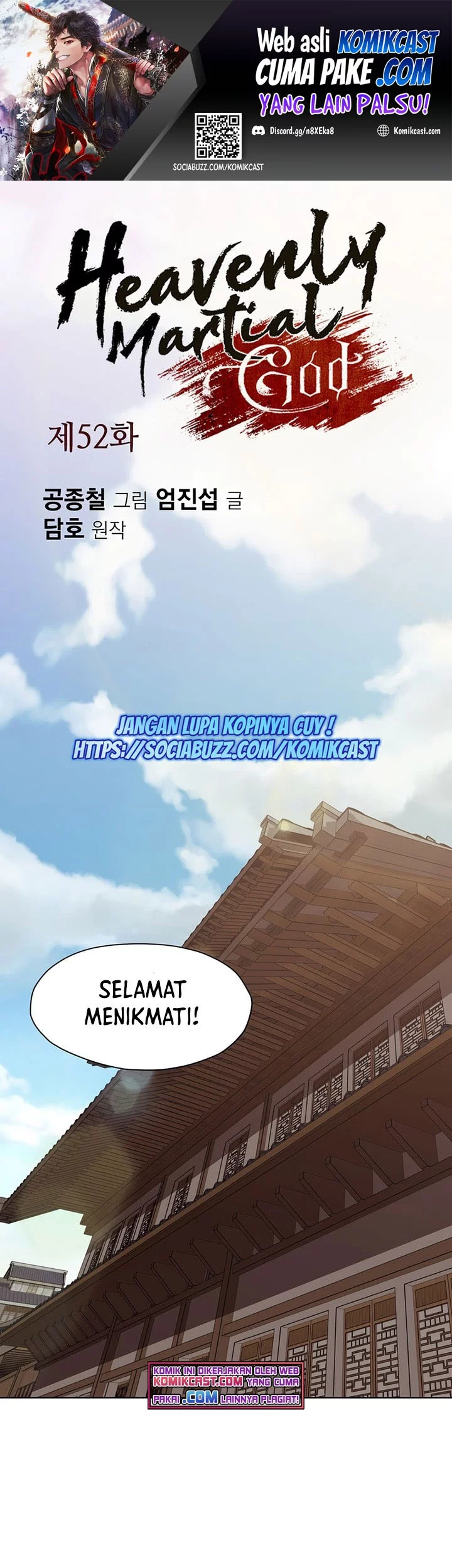 Komik Heavenly Martial God Chapter 52 gambar 1