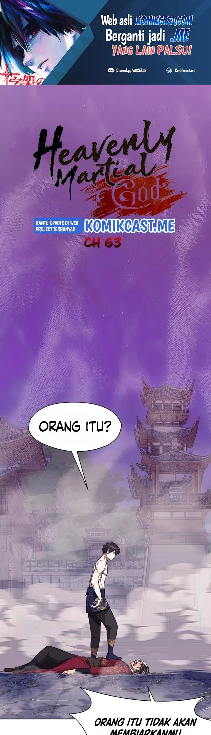 Komik Heavenly Martial God Chapter 63 gambar 1