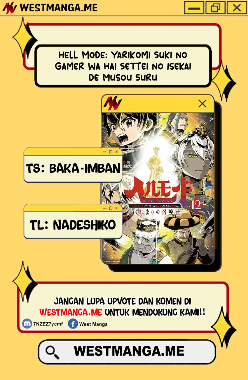 Manga Hell Mode: Yarikomi Suki no Gamer wa Hai Settei no Isekai de Musou Suru Chapter 88 gambar 2