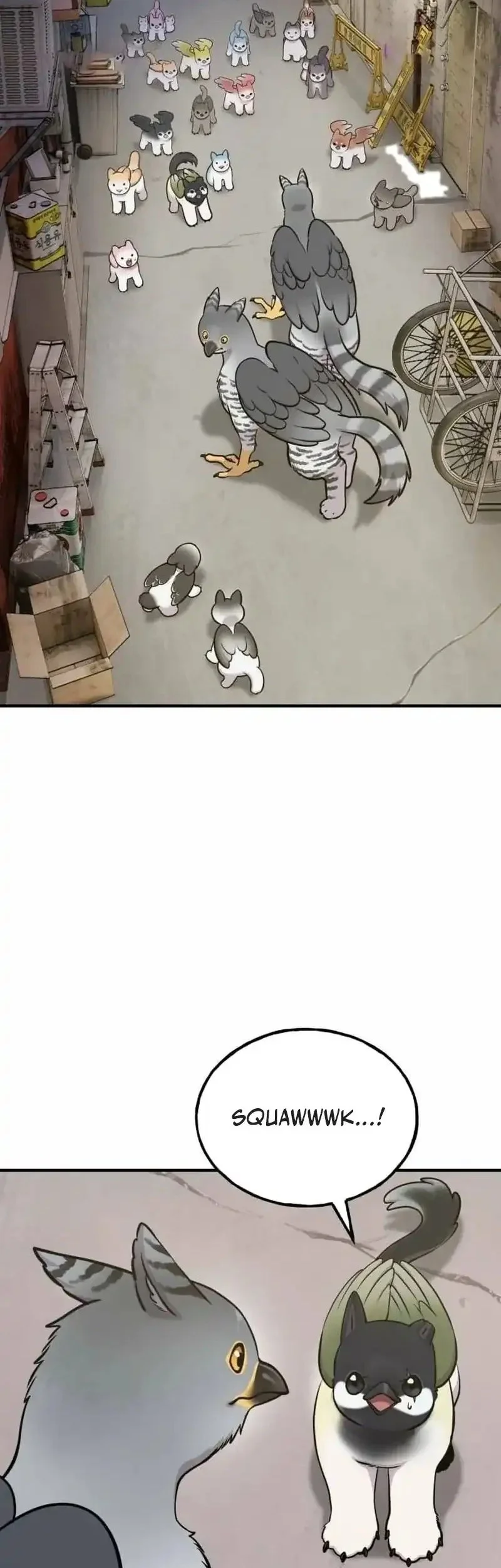 Manhwa Hello, Fluffy Griffin! Chapter 39 gambar 2