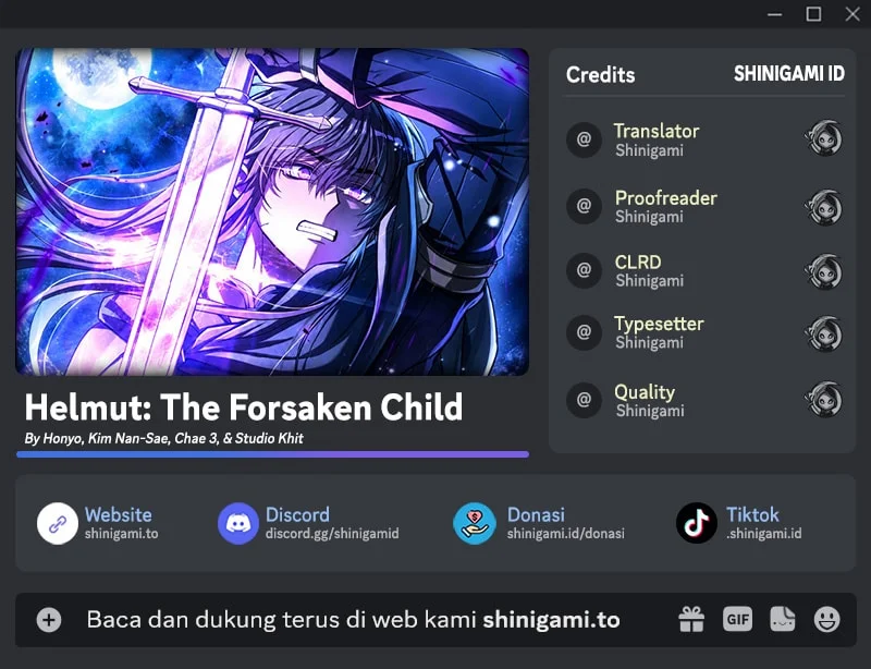 Komik Helmut: The Forsaken Child Chapter 137 gambar 1