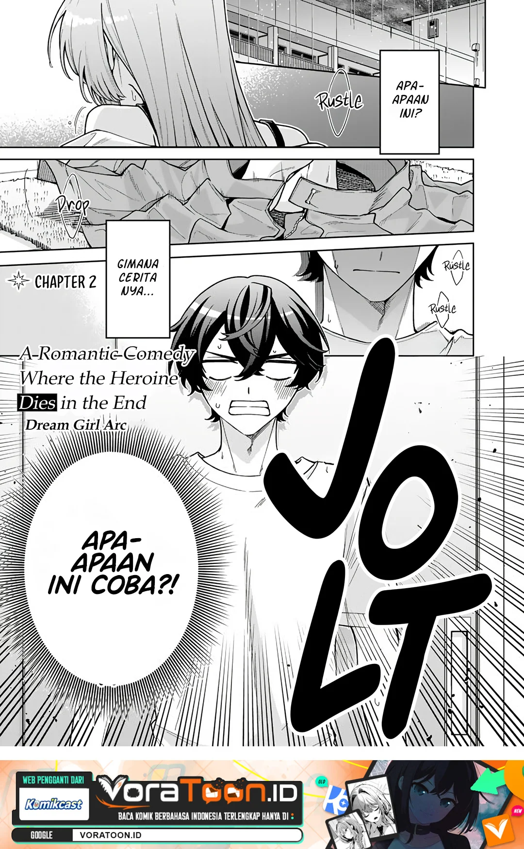 Manga Heroine ga Saigo ni Shinu RabuKome Chapter 2 gambar 2