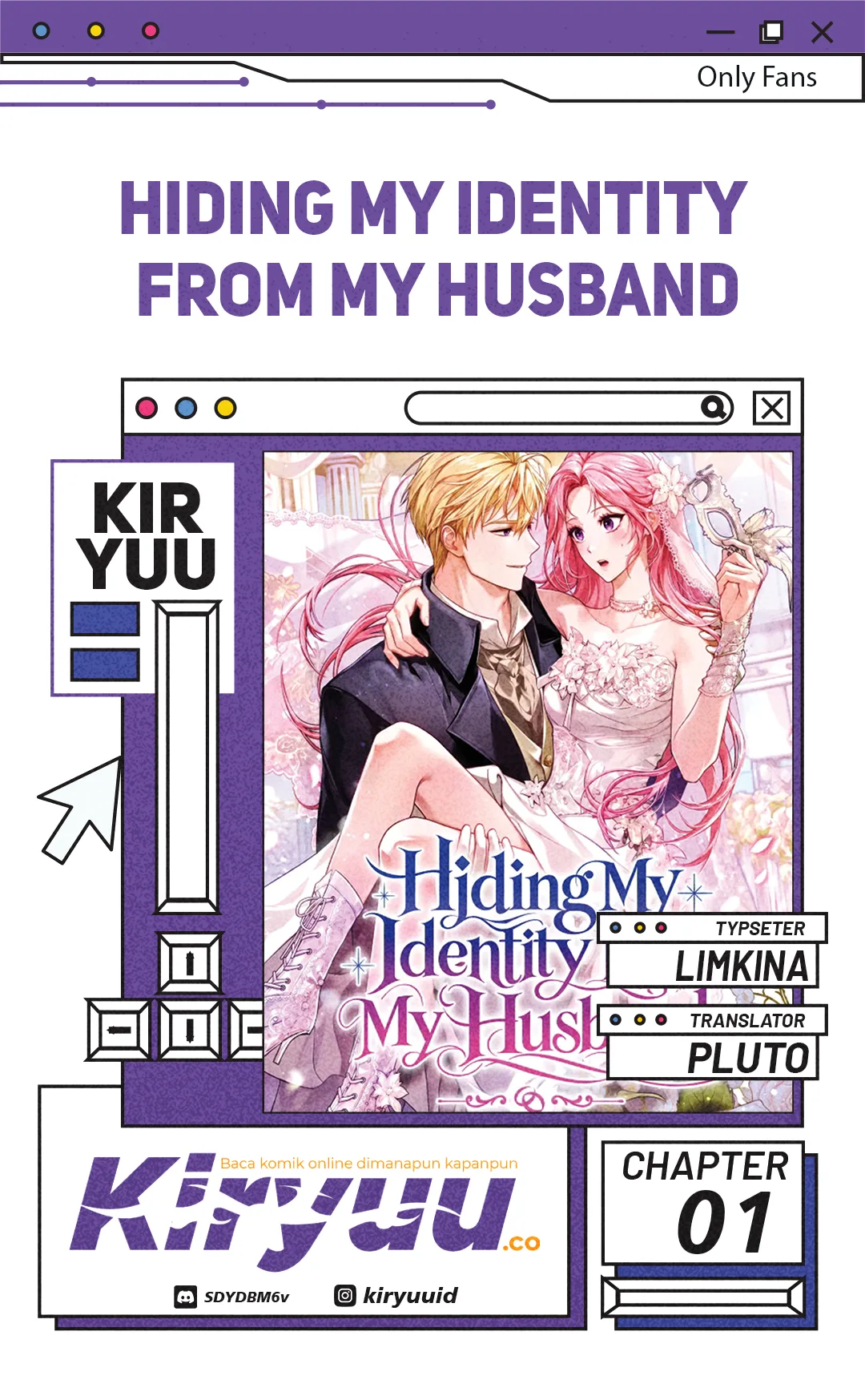 Komik Hiding My Identity From My Husband Chapter 1 gambar 1