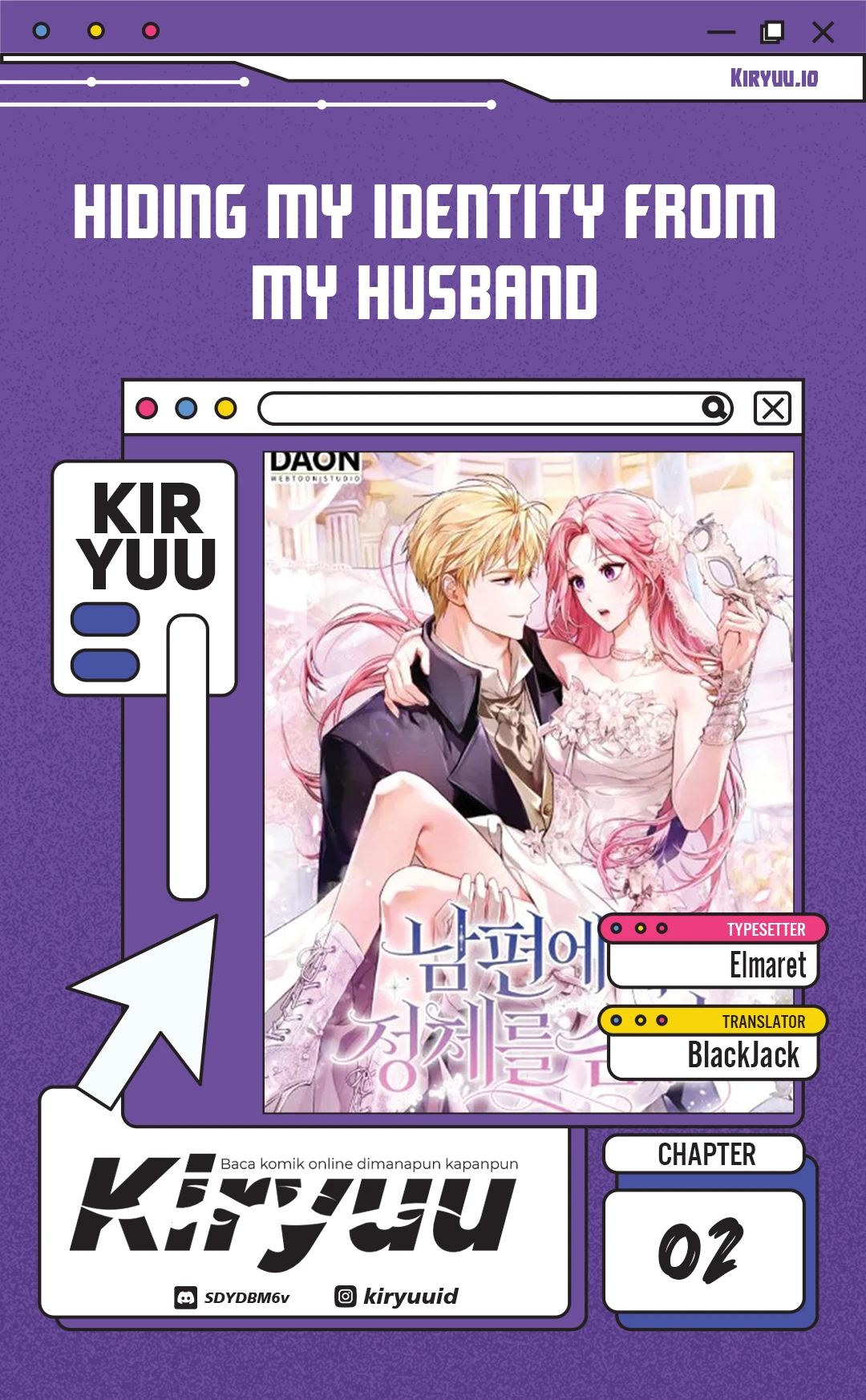 Komik Hiding My Identity From My Husband Chapter 2 gambar 1