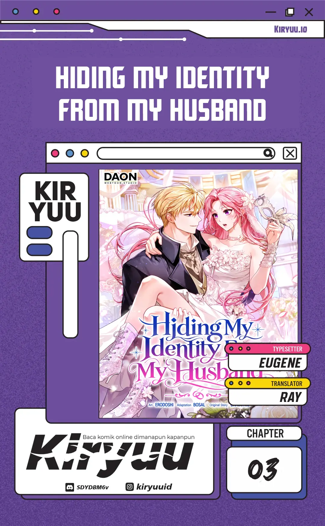 Komik Hiding My Identity From My Husband Chapter 3 gambar 1