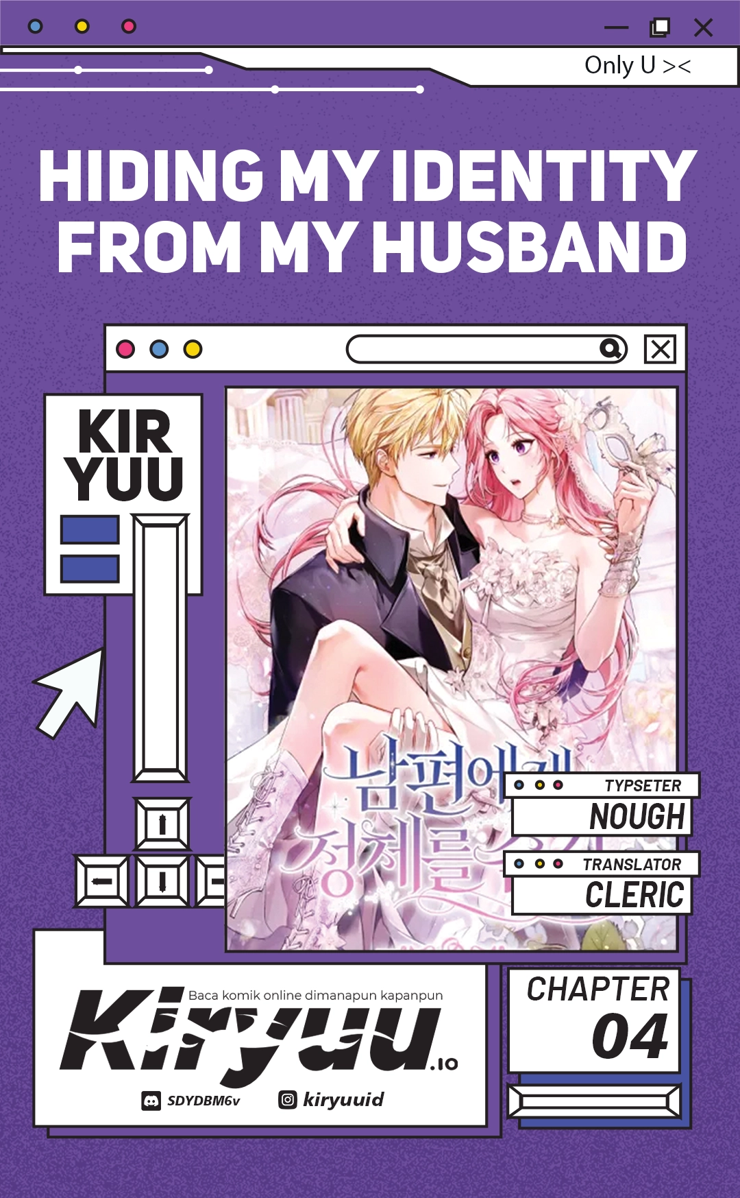 Komik Hiding My Identity From My Husband Chapter 4 gambar 1