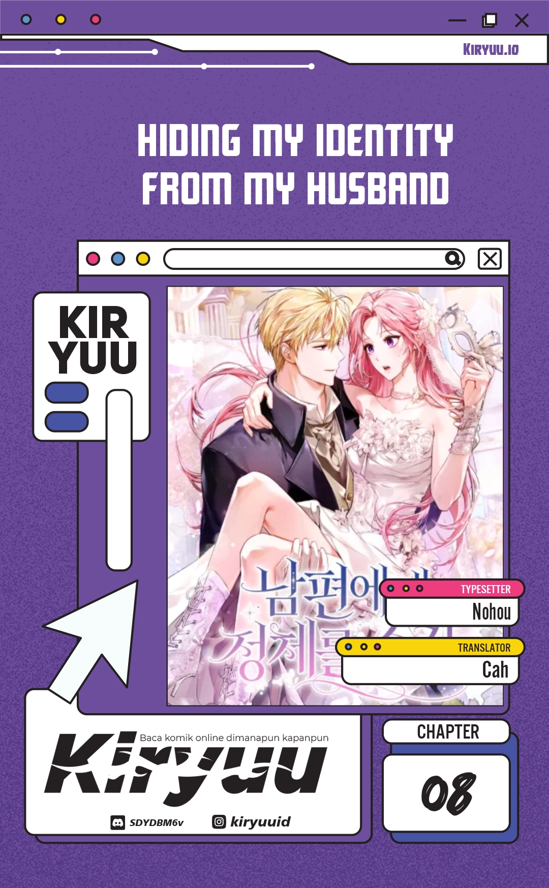Manhwa Hiding My Identity From My Husband Chapter 8 gambar 2