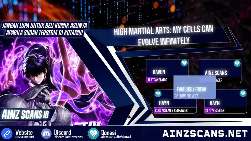 Komik High Martial Arts: My Cells Can Evolve Infinitely Chapter 3 gambar 1