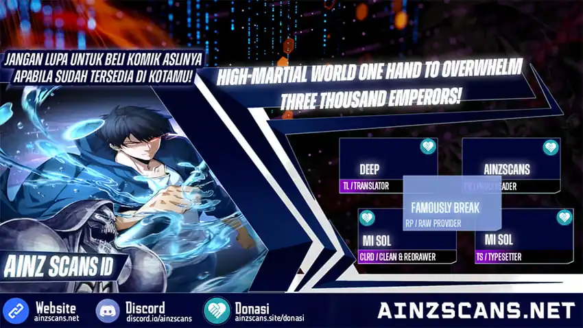 Manhua High-Martial World: One Hand to Overwhelm Three Thousand Emperors! Chapter 11 gambar 2