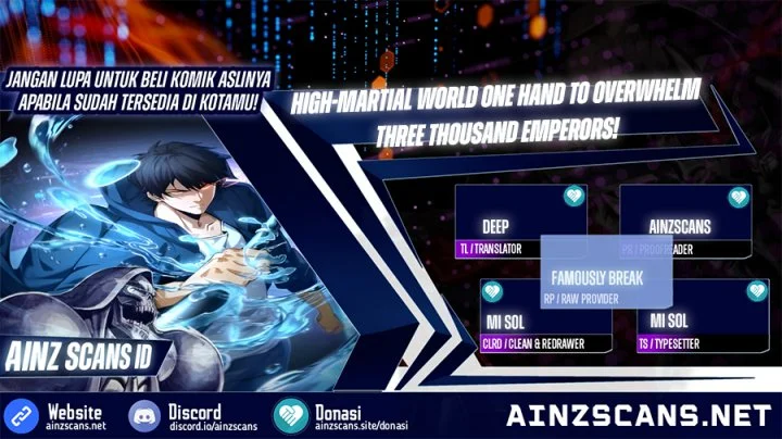 Komik High-Martial World: One Hand to Overwhelm Three Thousand Emperors! Chapter 7 gambar 1