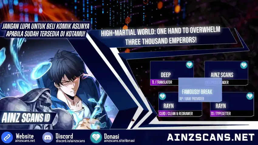 Komik High-Martial World: One Hand to Overwhelm Three Thousand Emperors! Chapter 71 gambar 1