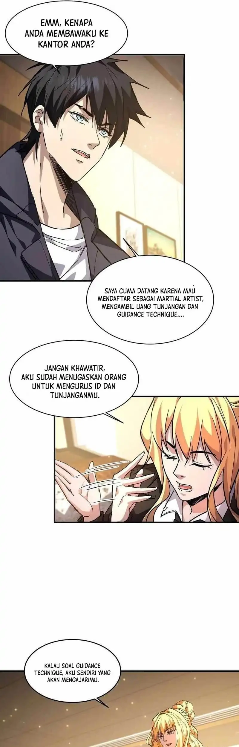 Komik High-Martial World: One Hand to Overwhelm Three Thousand Emperors! Chapter 9 gambar 1