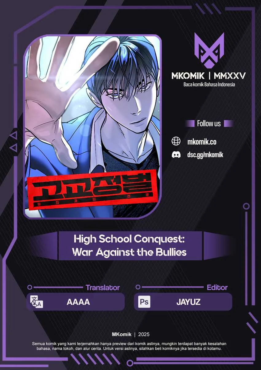 Komik High School Conquest: War Against the Bullies Chapter 12 gambar 1