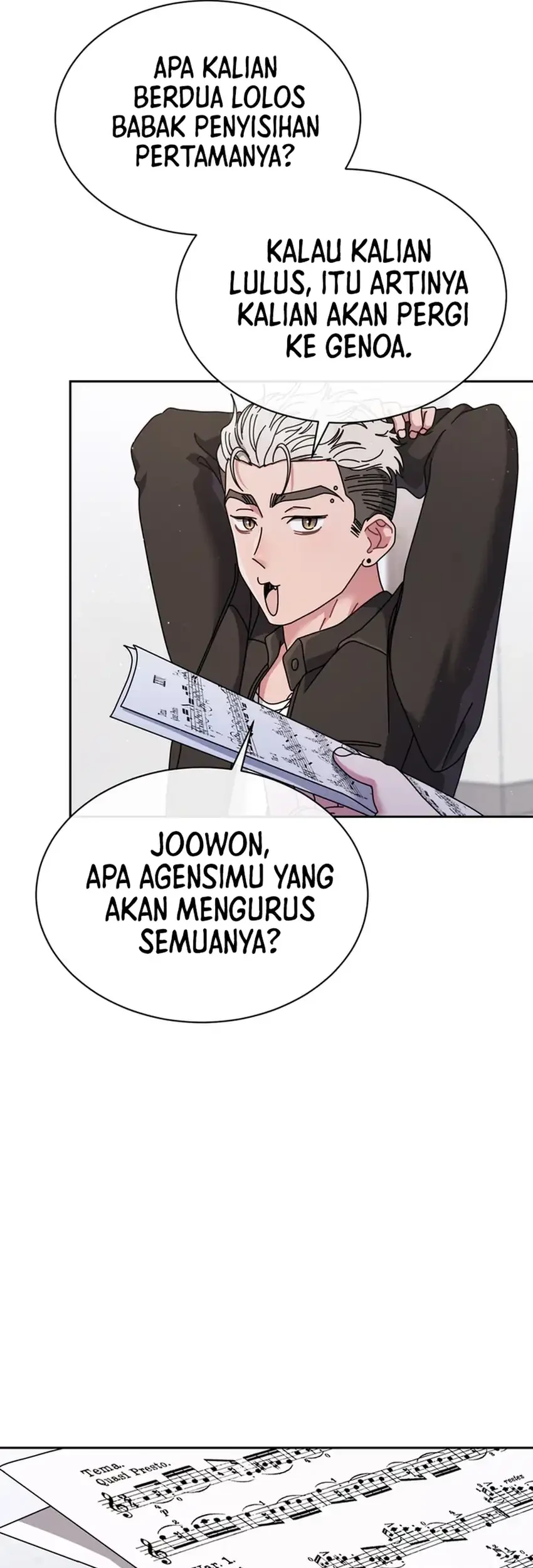 High School Musical Genius Is Paganini Reincarnated Chapter 96 Gambar 3