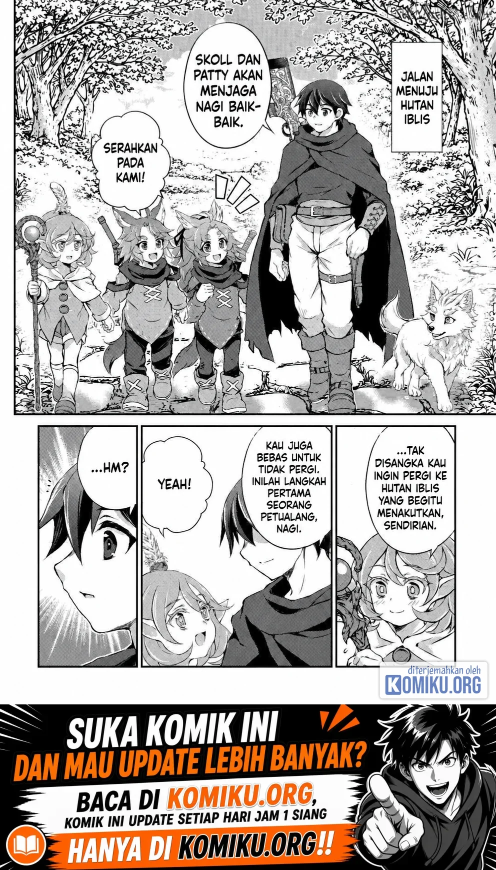 Komik Hirotta Mono Ha Taisetsu Ni Shimasho Kookami Ni Kinirareta Otoko No Teni Monogatari Chapter 18 gambar 1