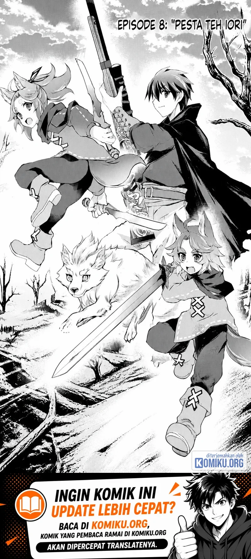 Komik Hirotta Mono Ha Taisetsu Ni Shimasho Kookami Ni Kinirareta Otoko No Teni Monogatari Chapter 8 gambar 1