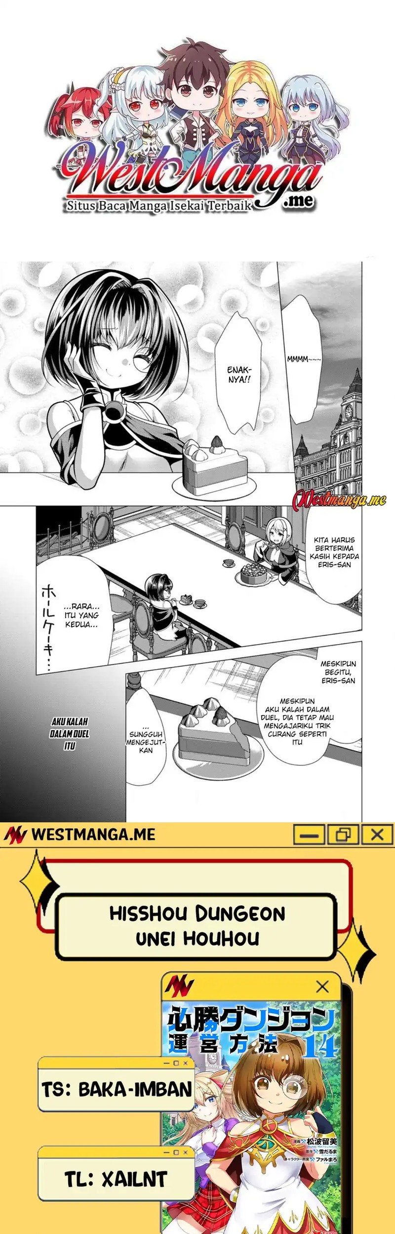 Komik Hisshou Dungeon Unei Houhou Chapter 72 gambar 1