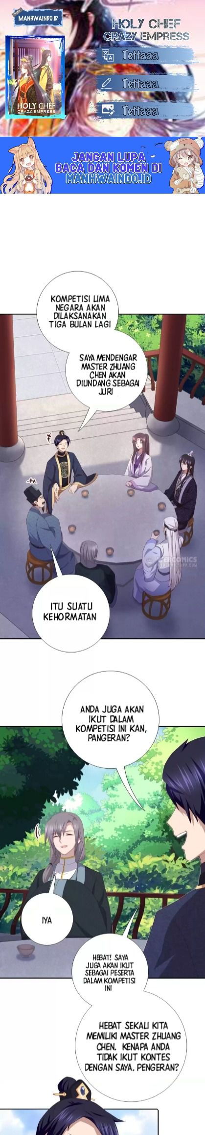 Komik Holy Chef, Crazy Empress Chapter 122 gambar 1