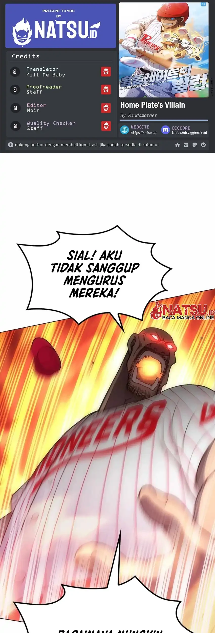 Komik Home Plate Villain Chapter 100 gambar 1