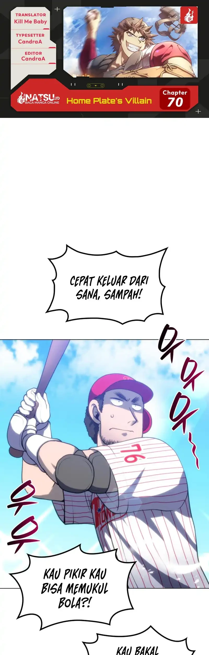 Komik Home Plate Villain Chapter 70 gambar 1