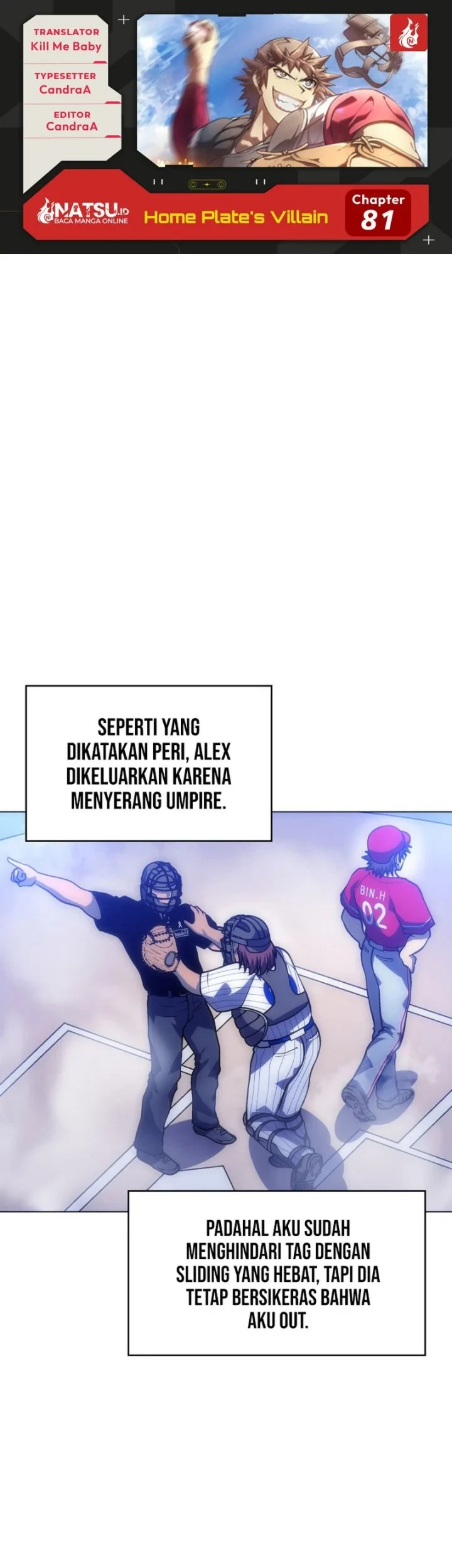 Komik Home Plate Villain Chapter 81 gambar 1