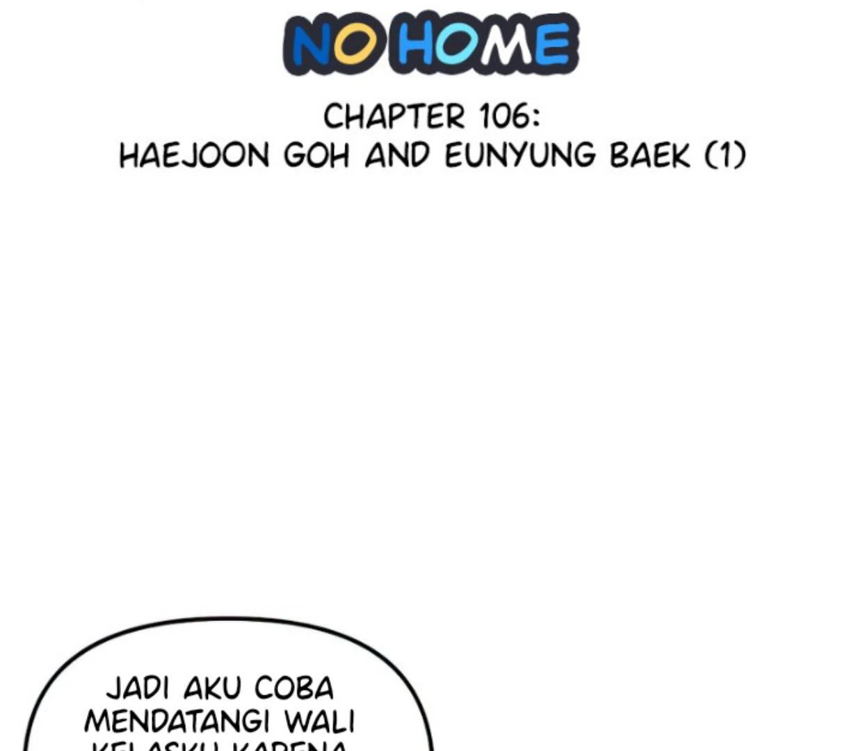 Homeless Chapter 106 halaman 3