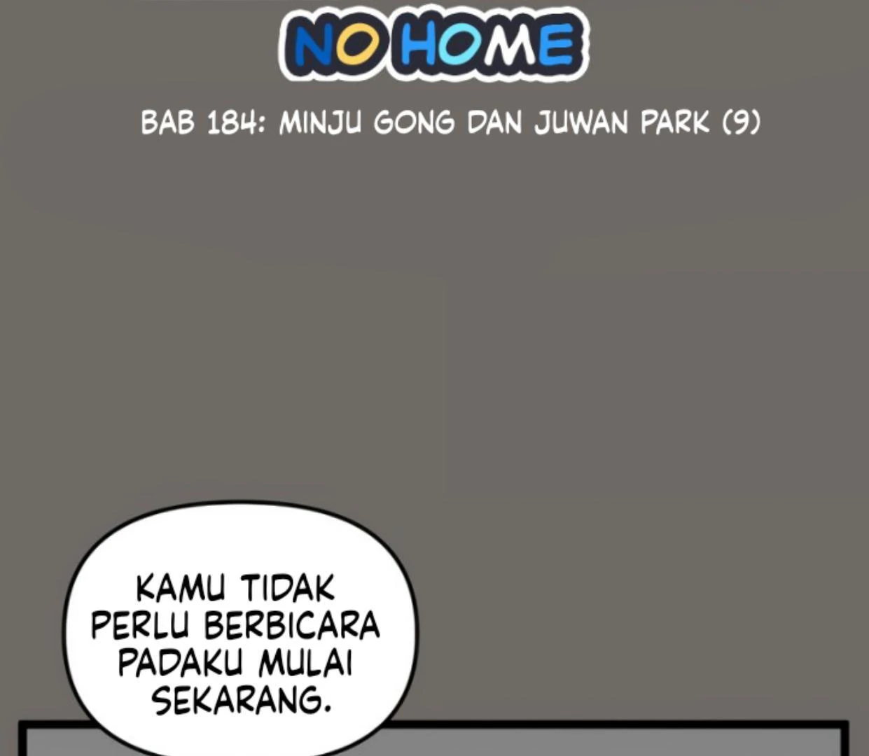 Homeless Chapter 184 halaman 3