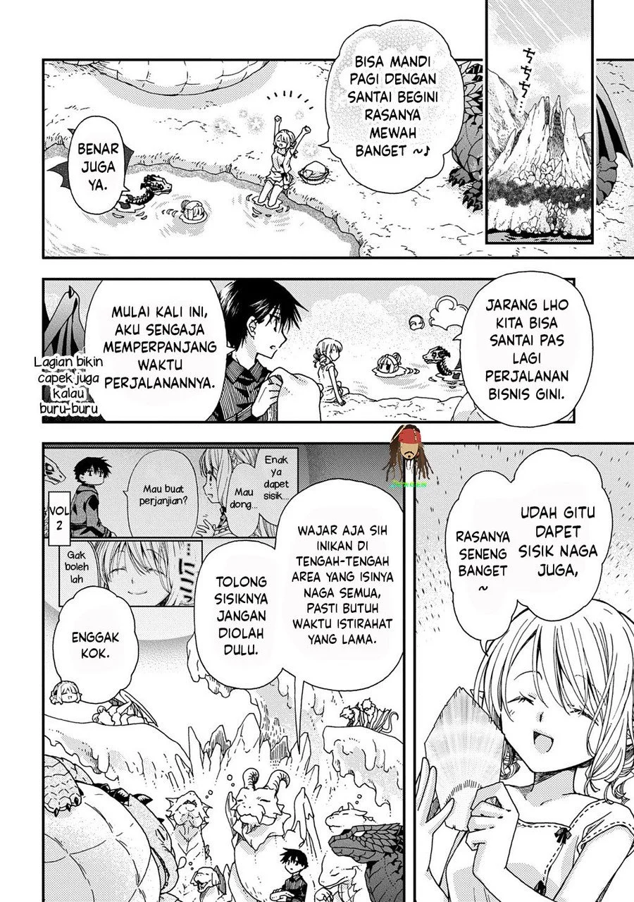 Manga Hone Dragon no Mana Musume Chapter 40 gambar 2