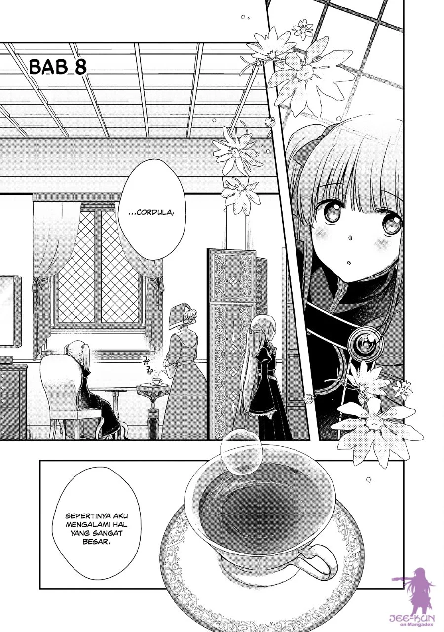 Komik Honzuki no Gekokujou: Hannerōre no Kizoku-in Gonensei Ichi – Koishite Mitai O’hime-sama Chapter 8 gambar 1